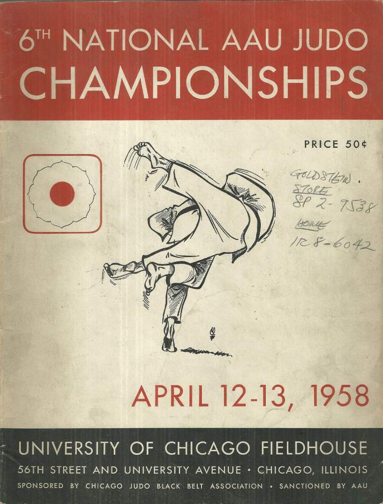 1958 National A.A.U. Judo Championships Program